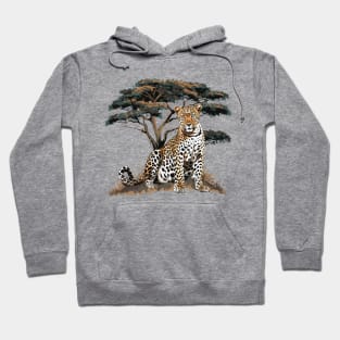 Leopard Design Hoodie